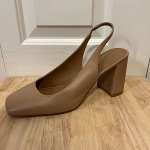 Nordstrom Rack Nude Sling Heels